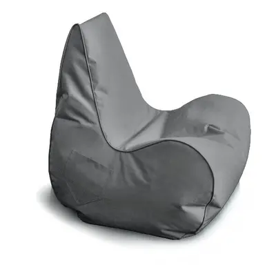 (Grey) Bonkers New Gamer Bean Bag Chair