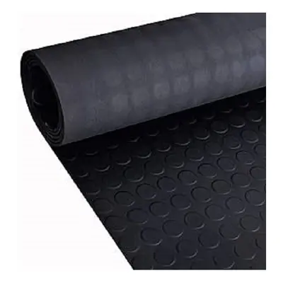 (1.5m x 3m) Rubber Flooring Matting - 1.5m wide - Coin - Workshop Garage Shed Van Non-Slip