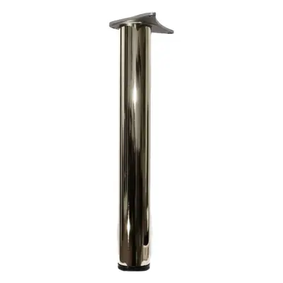 11 x 820mm Adjustable Chrome Breakfast Bar Worktop Support Table Leg 60mm Diameter