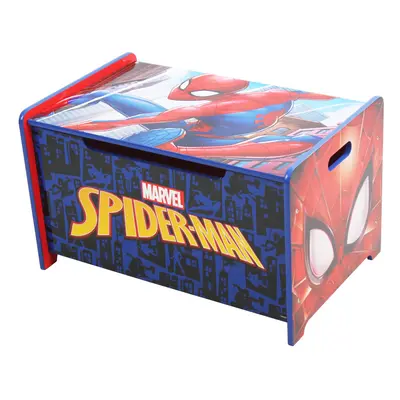 Marvel Spider-Man Spiderman Deluxe Wooden Toy Box & Bench by Nixy Children