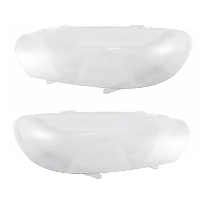 Pair(Left+Right)for Scirocco Headlight Lens Cover Transparent