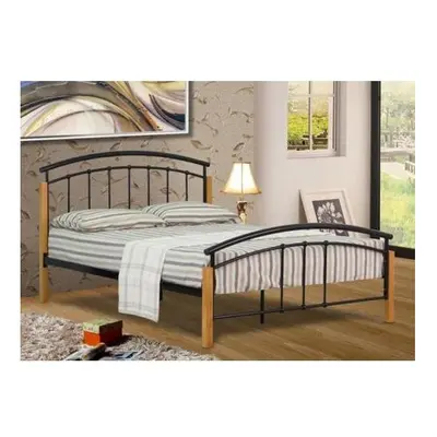 (5ft Kingsize, Black) Sienna Metal Bed Frame