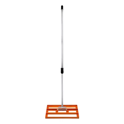 (T-Mech Lawn Leveller 50cm â Orange) Lawn Leveller 50cm 100cm Rake Extendable 1.9m