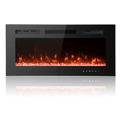 (102cm/40") Ultra-Thin Electric Fireplace Low Noise