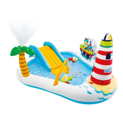 Intex Fishing Fun Play Centre Inflatable Pool Swimming Pool Paddling Pool