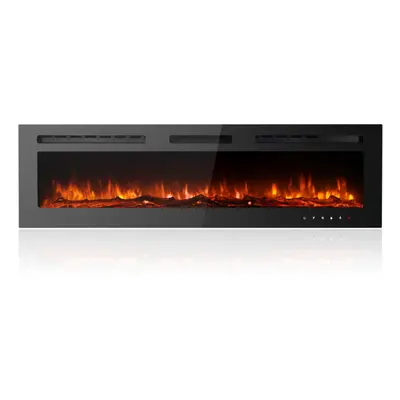 (153cm/60") Ultra-Thin Electric Fireplace Low Noise