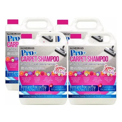 (20L, Spring Bloom) ProKleen Pro+ Carpet Shampoo Pet Odour Remover