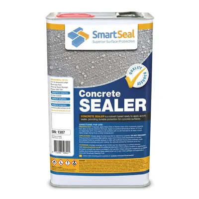 (5 Litres) Smartseal Concrete Sealer External - Driveway Sealer and Patio Sealer, Concrete Seale