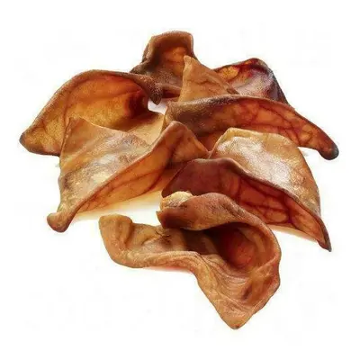 (50) Extra Large Pigs Ears Dog Treat Chew