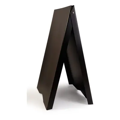 (Black, No) A-Board Pavement Sign Display Stand PVC Print UV