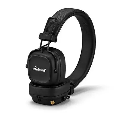 (Black) Marshall major headband wireless Bluetooth headset