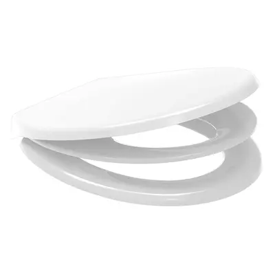 (White) FAMILY CHILD POTTY TRAINING Toilet Seat - Anti Bac Quick Release - Available in White, G