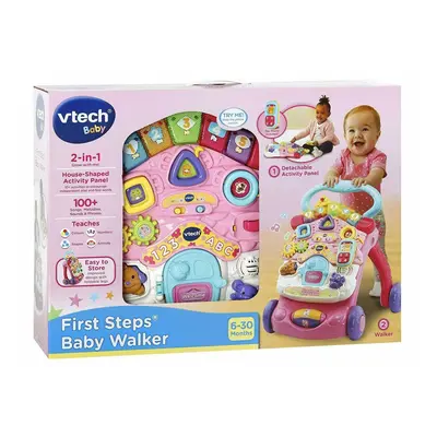 VTech First Steps Baby Walker Pink