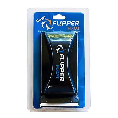 FL!PPER Flipper Cleaner Float - 2-in-1 Floating Magnetic Aquarium Glass Cleaner - Fish Tank Clea