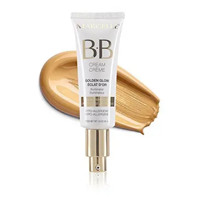 Marcelle BB Cream Golden Glow, Universal Shade, Tinted Moisturizer, Sk