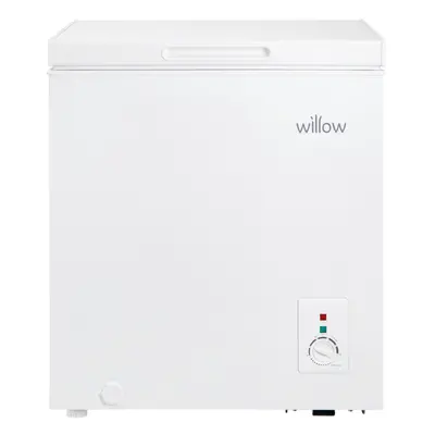 Willow W66CFW Compact White 66L Chest Freezer - White