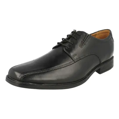 (UK 10, Black) Mens Clarks Formal Shoes Tilden Walk - G Fit