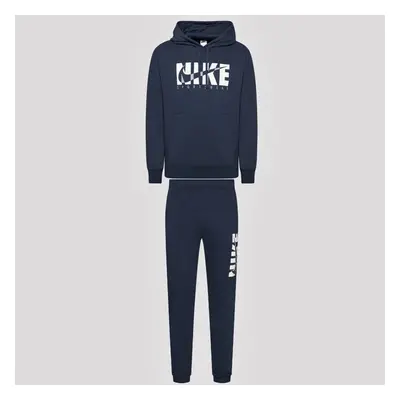 (DD5242-410 Nike Air Mens Tracksuit Navy XL) Nike Mens Full Tracksuit Set Hoodie Fleece Hooded S