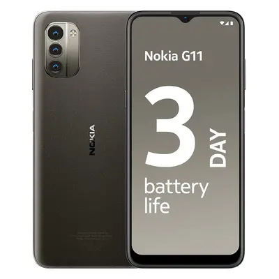 (Unlocked) Nokia G11 64GB 4GB - Charcoal