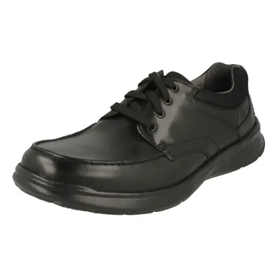 (UK 9, Black) Mens Clarks Casual Shoes Cotrell Edge - G Fit