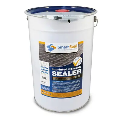 (25 Litres) Smartseal Imprinted Concrete Sealer - SILK/WET LOOK - Easy To Apply Driveway Sealer 