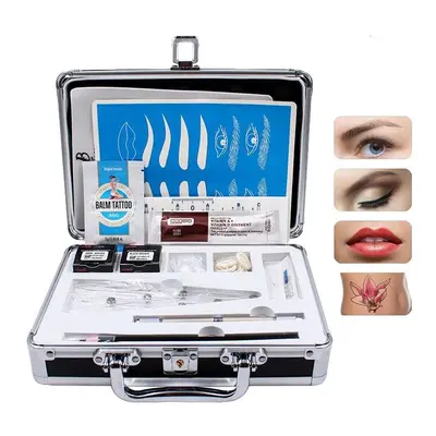 (KIT) Eyebrow Embroidery Microblading Kit- 3D microblading kits for beginner Body Art tattoo