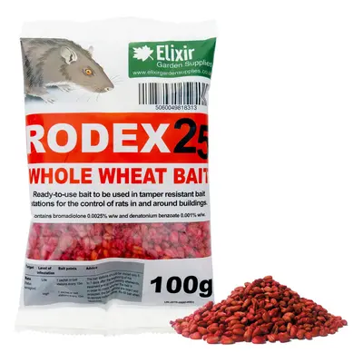 (Rodex 100g Packet, 50) Rat, Mouse & Rodent Killer/Poison & Pest Control | Ready-to-Use Bait