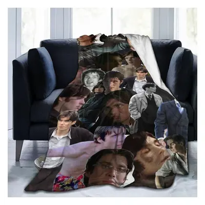 (200CM X 150CM) Cillian Murphy Blanket Tommy Shelby Pic Collage Blanket,Lightweight,Ultra-Soft &