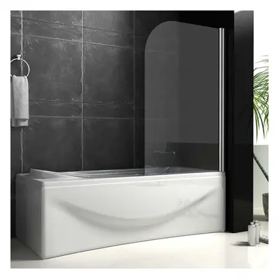 180 disgree Pivot Radius 6mm Glass Over Bath Shower Screen