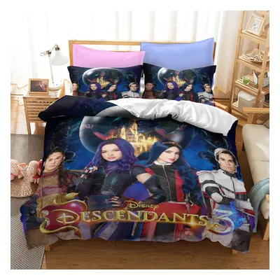 (Style 03, Single (135X200CM)/2PCS) Descendant serie Bedding Single Double Duvet Cover