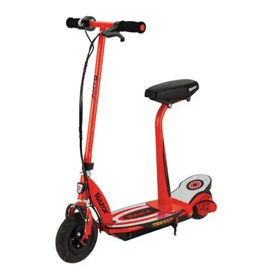 Razor Power Core E100s Volt Scooter - Red, Operated Front Caliper Brake, Pneumatic Front Tyre, 2