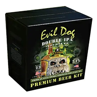 Bulldog Brews Evil Dog American Double IPA (4.7kg) Beer Kit - Homebrew