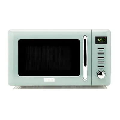 Haden Cotswold Sage Green Microwave - 20ltr Capacity - 800W Microwave - Digital Controls - Minut