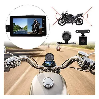 MASO Motorcycle Dash Cam Front and Rear Camera Waterproof Dual Video HD 1080pÂ With IP68