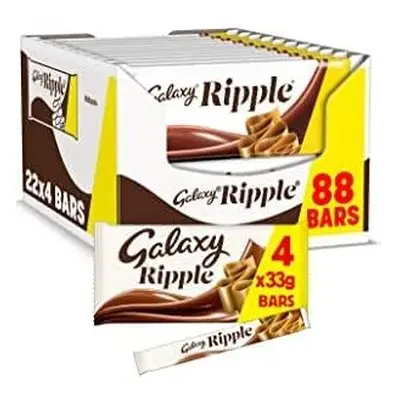 Galaxy Ripple Chocolate Bars Bulk Box, Bars of 33g