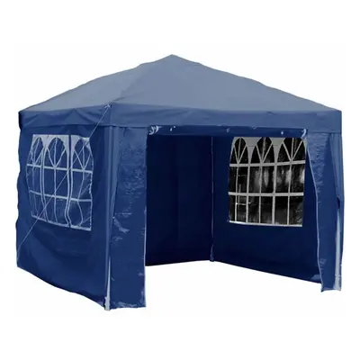 (Blue) Gr8 Garden Gazebo With Sides 3x3m | Outdoor Party Tent