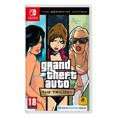 Grand Theft Auto Trilogy Definitive Edition Nintendo Switch Game