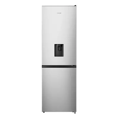 Hisense Total No Frost Fridge Freezer - Stainless Steel - E Rated