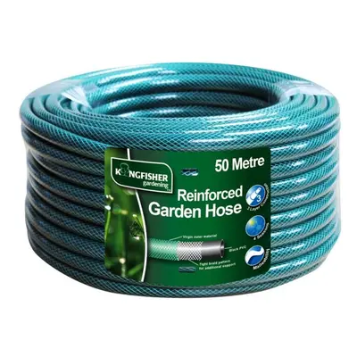 Kingfisher Metre Reinforced Green Garden Hose Quality Outdoor Watering