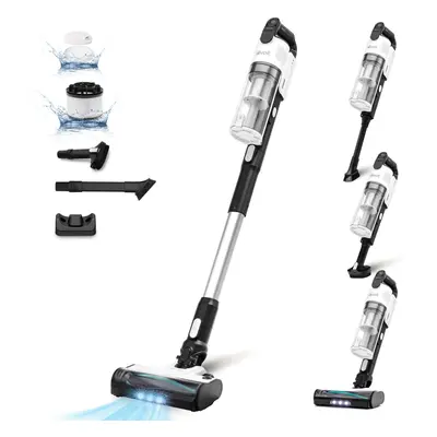 LEVOIT Cordless Vacuum Cleaner with Anti Hair Wrap, Pet Hair Nozzle, Up to Mins, Easy-Clean Dust