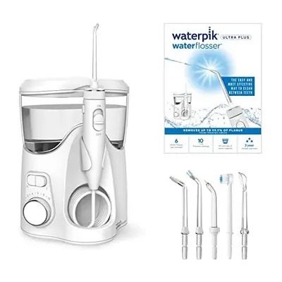 Waterpik Ultra Plus Water Flosser with Tips and Advanced Pressure Control System with Settings, 