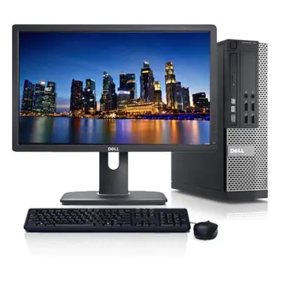 FCS Dell Optiplex Business Bundle Core i3 PC Inch Monitor, Windows