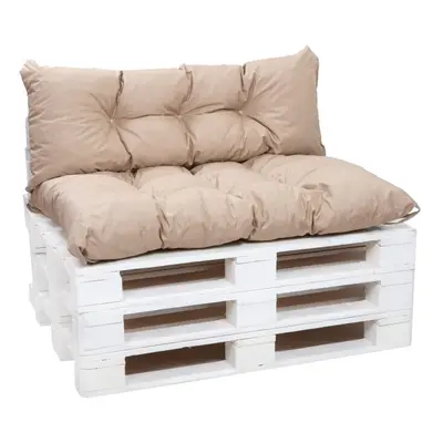 Pallet Cushions set |seat x and Backrest x 50cm | Pallet Cushions Beige