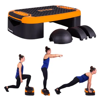 Multifunctional Aerobic Step Platform and Balance Trainer Set