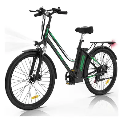 HITWAY Electric Bike, 26" E Bike, up 70KM City Bike MT Bikes Bicycle