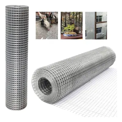 (915mmÃ30m) Welded Wire Mesh Vegetables Garden Fruits Plants Animals Fencing 25mm Square Mesh H