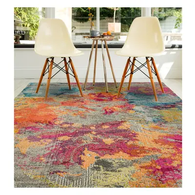 (Galactic, X-Large 200x300 cm (6'6"x9'10")) Colores Rug for Living Room Bedroom Bright Multi Col