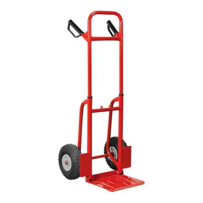 Sealey Folding Sack Truck with Pneumatic Tyres 200kg