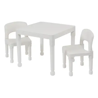 Liberty House Toys Toddler Table and Chairs, White