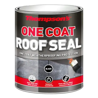 Thompson's Black One Coat Roof Seal - 5L - Weatherproofing Protection